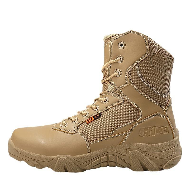Новые военные ботинки мужские большого размера высокие дышащие водонепроницаемые рабочие ботинки для приключений на открытом воздухе в пустыне, боевые тренировочные ботинки