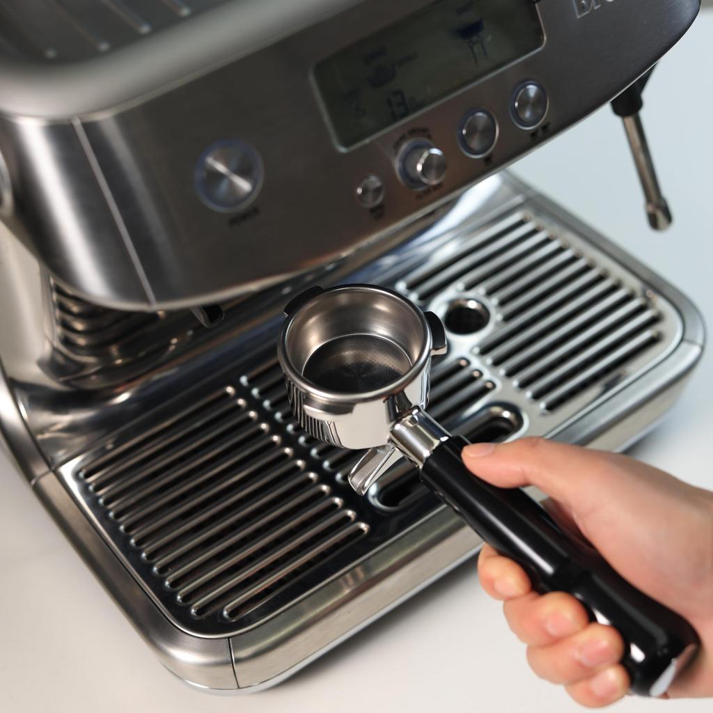 54mm Portafilter Double Compatible with Solis Barista Perfetta SK1170S and Breville Barista Series Spout,