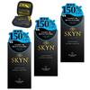 Skyn Skin IR Condom Lubricating Jelly Increased Type Pain Relief Extra Lub 10 Pieces X 3 Box Set Case Set