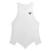 Muscleguys Men’s Gym Clothes Summer Trend Cotton Breathable Vest Irregular Hem Fitness Sleeveless T-shirts Printing O-neck