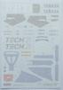Fujimi 1/12 Bike Series No.5 Yamaha FZR750 1985 Model Shiseido TECH21 Racing Team Model Kit