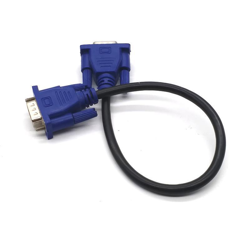 Кабель VGA 3+5 высокой четкости, 0,3 м/0,5 м, 15-контактный для компьютерного монитора и проектора