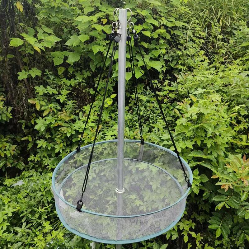 Bird Feeder Seeding Catcher Tray Falling Seeding Catcher Tray Outdoor Outdoor Birdseed Hoop Holder With Space-Saving Design For
