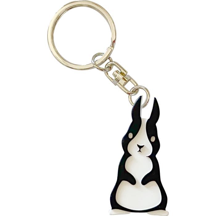 effe pensiero Whistle Keychain, Key Ring, Keychain, Made in Japan, Animal Accessory, Disaster Preparedness Item, Crime Prevention, Amulet, Disaster