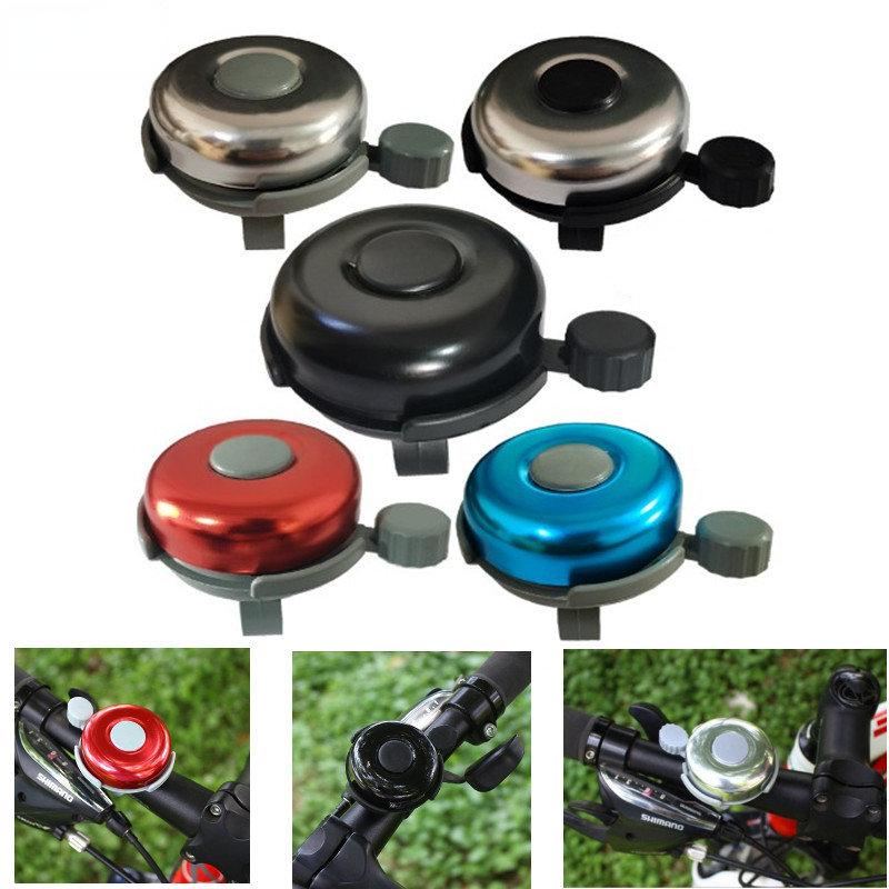 Color Bike Bell Mountain Road Bicycle Horn Sound Alarm for Safety Cycling Handlebar Metal Ring Bicycle Call Color Bike Accessory