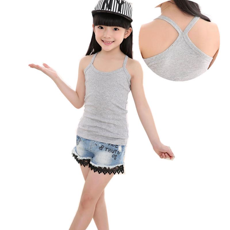Kids' Cotton Tank Top: Summer Base Layer for Boys & Girls