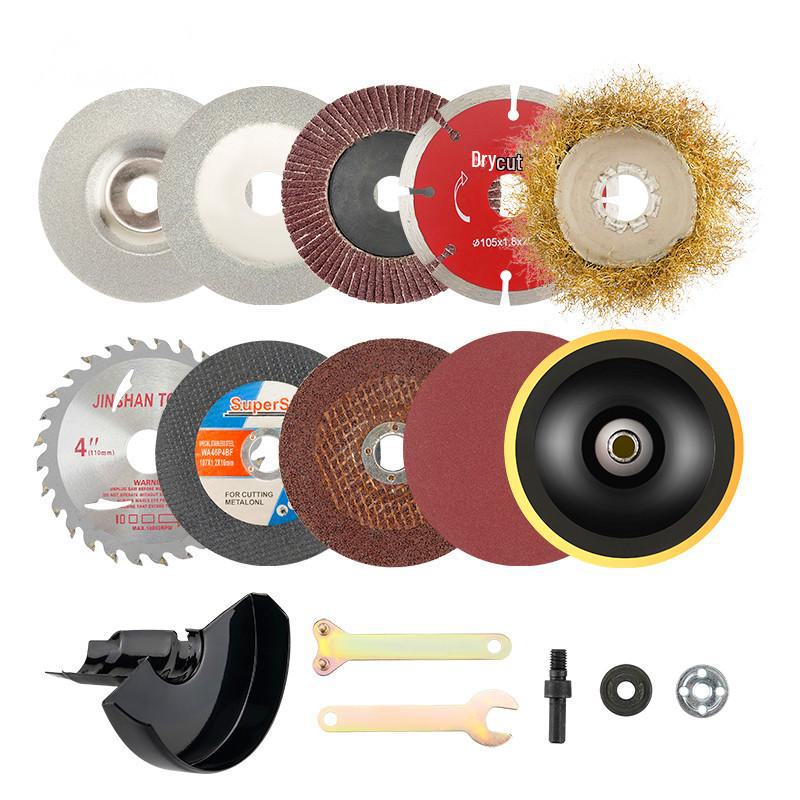 Набор для резки и полировки с регулируемым углом шлифовальной машины и дрели