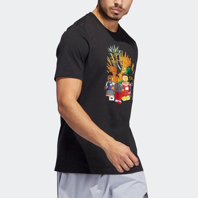 Adidas Lego T Shirt Men's Black HE0864