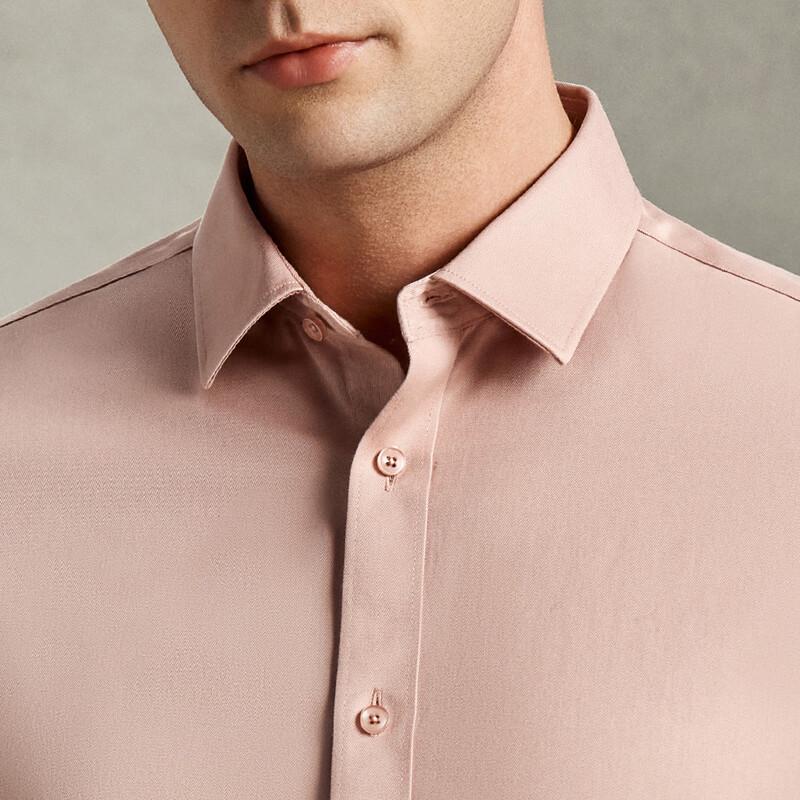 Мужская рубашка 100% хлопок, не требующая глажки, в стиле business casual