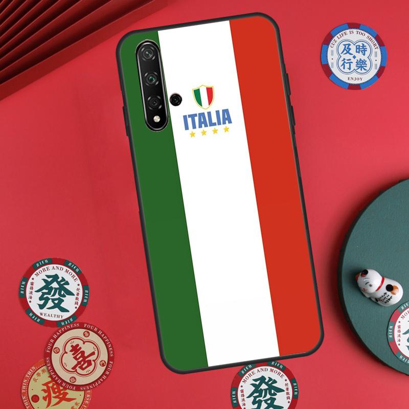 Флаг Италии для Huawei Nova 12s 7i 8i 11i 12i Y73 Y70 Y90 Y60 Y72 Y61 Y91 9 10 SE P30 Pro P40 Lite Чехол