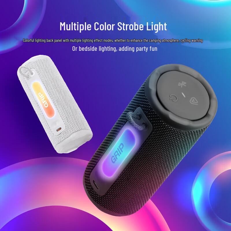 JBL GRIP Portable Bluetooth Speaker with Ambient Light CN plug (adapter included)