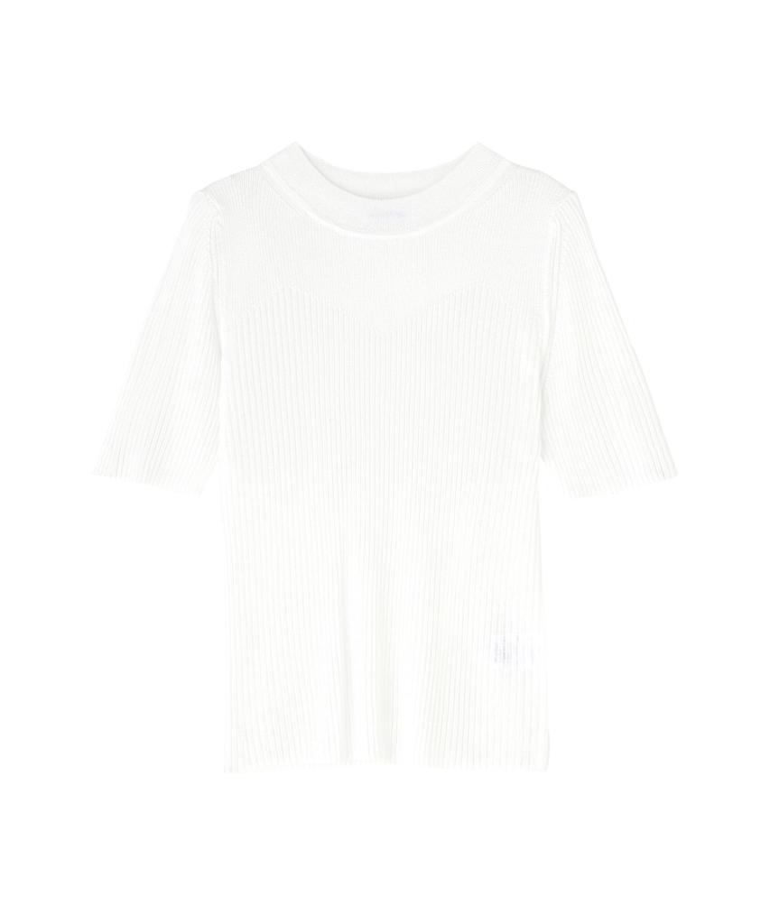 Natural Beauty Basic White Sweater Women's 017-4170407