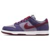 Dunk "Plum" Low-top Skate Shoes Unisex Raspberry Purple 2024 Edition
