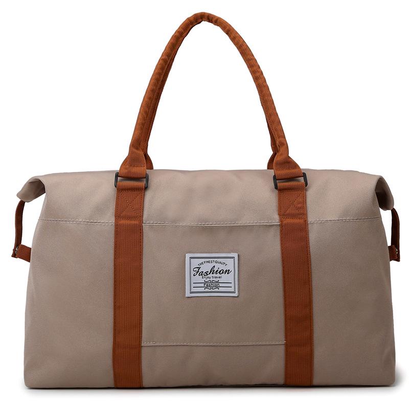 Unisex Gym Bag with Wet/Dry Separation, Large Capacity, Lightweight Tote for Travel or Maternity