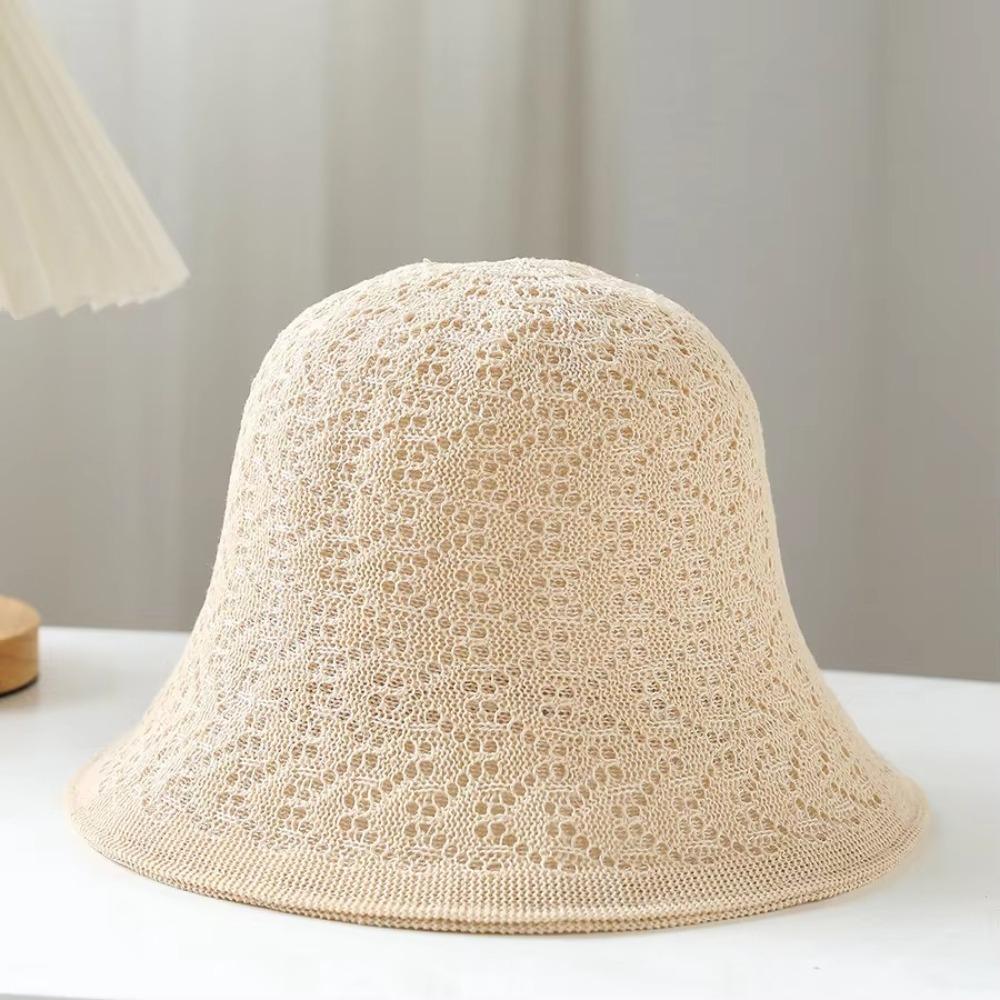 Fashion Double Layer Bucket Hat Foldable Sun Protection Fisherman's Hat Sun Hat Women Girls