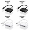 Laptop Data Transfer Memory Card Micro USB Card Reader USB Type-C OTG Adapter