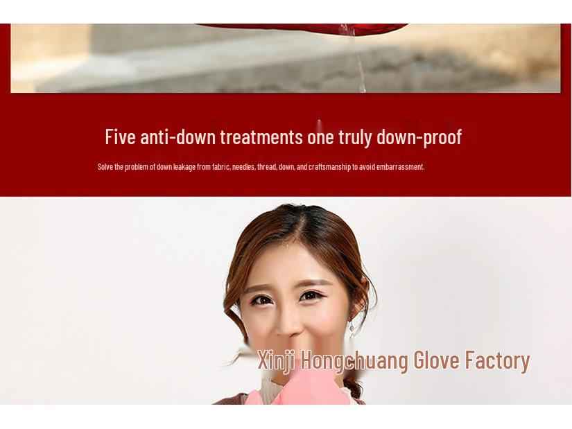 Мужские и женские ветрозащитные зимние велосипедные перчатки - Толстые, теплые хлопковые варежки