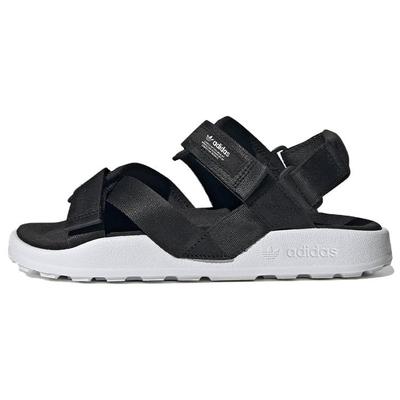 Adilette Adventure Sandal Черно-белые женские кроссовки Core-Black Cloud-White Off-White HP2184