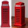 Мини-киоск для телефона UK Коллекционная фигурка Винтажный стиль Акценты для книжной полки в офисе Декор ретро-кафе