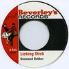 7inch Record DESMOND DEKKER - Licking Stick BV013 Beverleys 1971 UK Reggae, Ska & Dub