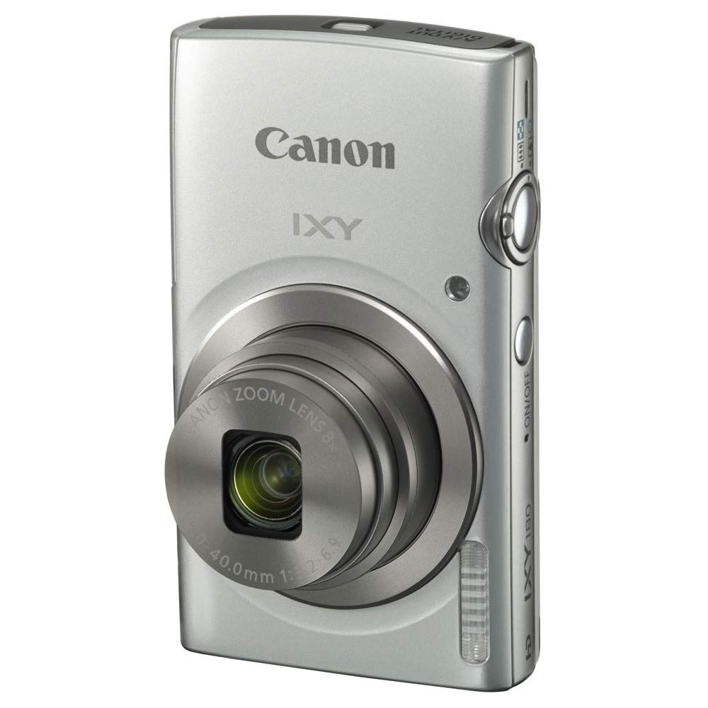 Canon Цифровая камера IXY 180 Silver 8x оптический зум IXY180SL