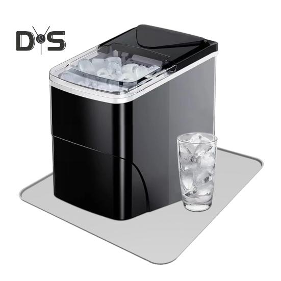 Коврик для льдогенератора, впитывающий воду, многоразовый коврик для лотка для льдогенератора, легко моющийся коврик для сушки посуды для кухни