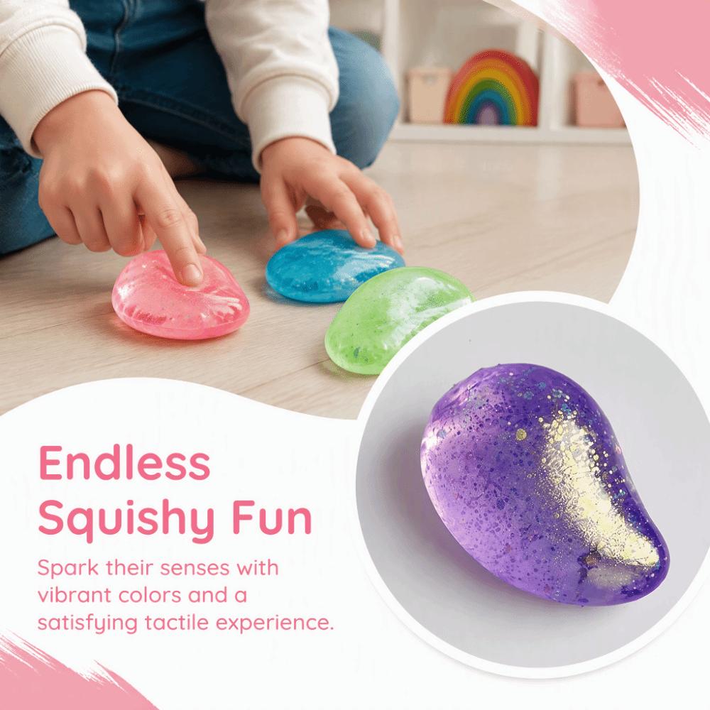 Slow Rising Mango Squeezing Toy Soft Silicone Mango Pinching Toy Pinch Toy Mango Squishy Toy Kids