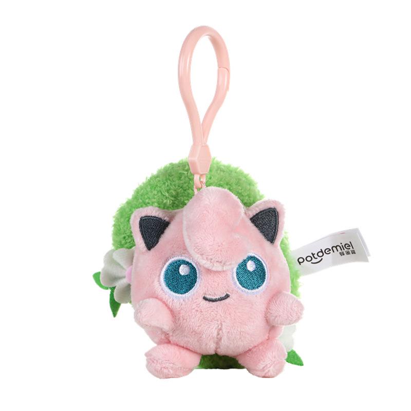 Authentic Pokemon Pikachu, Bulbasaur, Gengar Love Heart Plush Keychain
