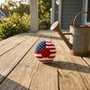 Patriotic Footbag Soft Fabric Kids Adults American Kick Ball for Flag Color Outdoor