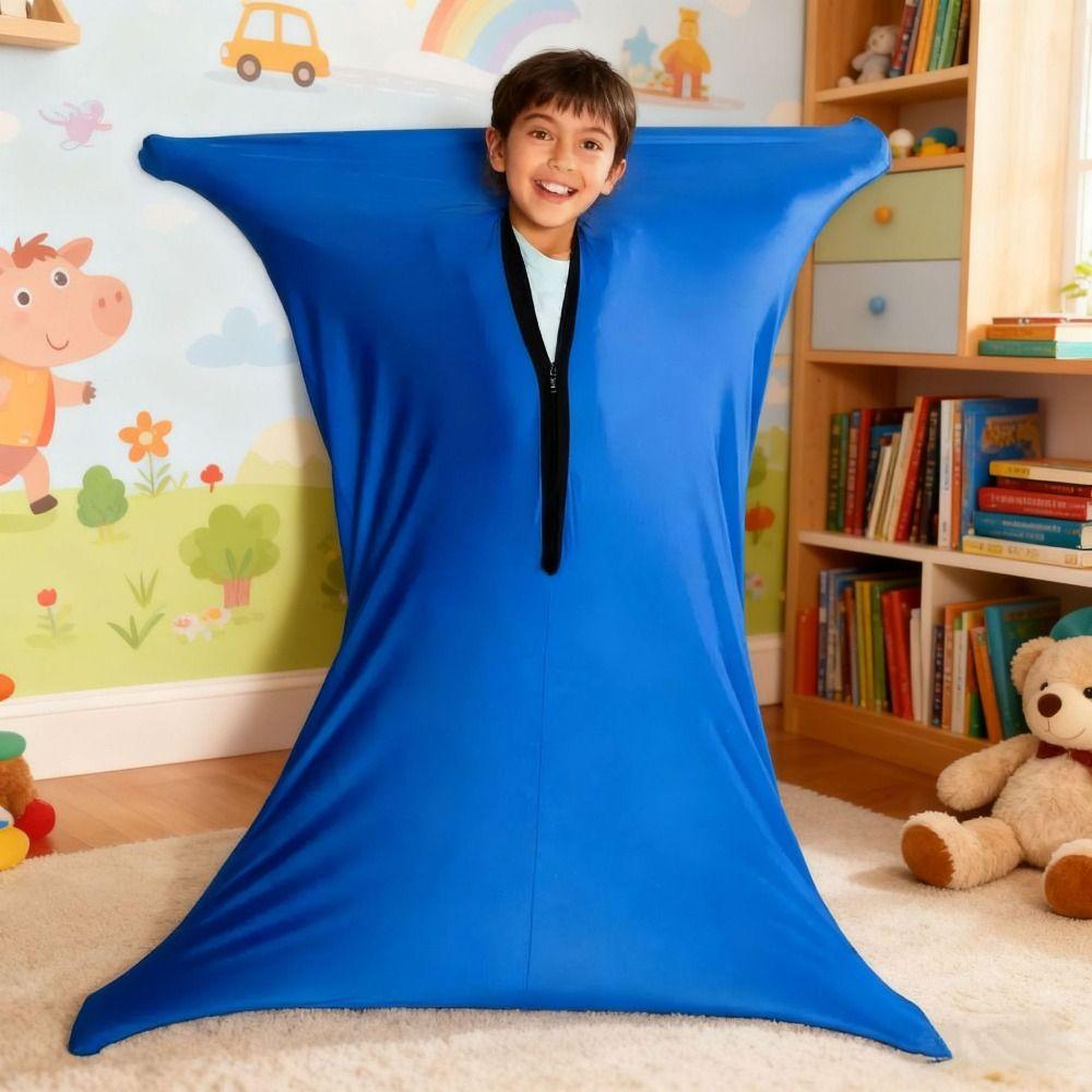Elastic Autism Body Sock Seamless Sensory Bags Dynamic Movement Sensory Socks  Autistic Children