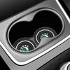 AAAJG1 2pcs Car Coasters Water Cup Holder Pads Cup Slot Non-Slip Mat Interior Accessories For Skoda Octavia 1 2 3 A4 A5 A7 A8 MK1 MK2