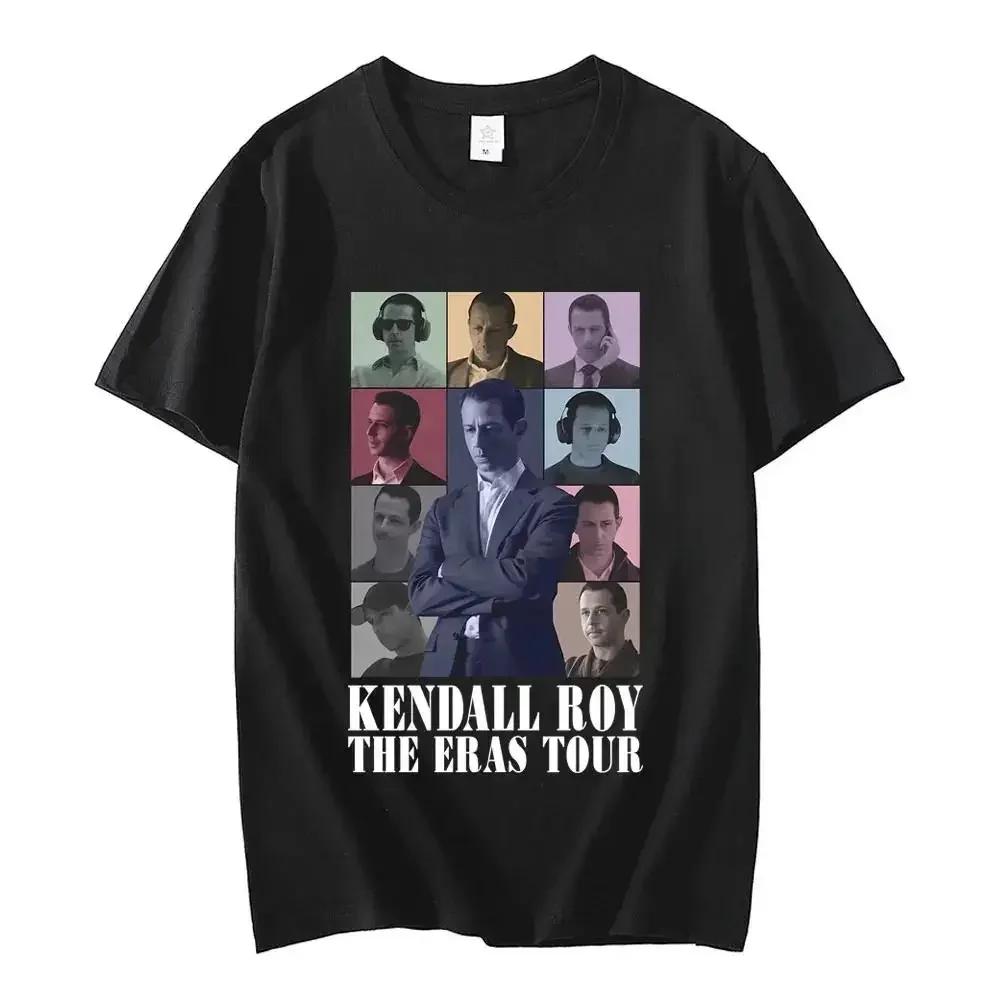 Kendall Roy The Eras Tour T Shirt Men Women Harajuku Fashion Hip Hop Streetwear Short Sleeve Plus Size T Shirt Unisex