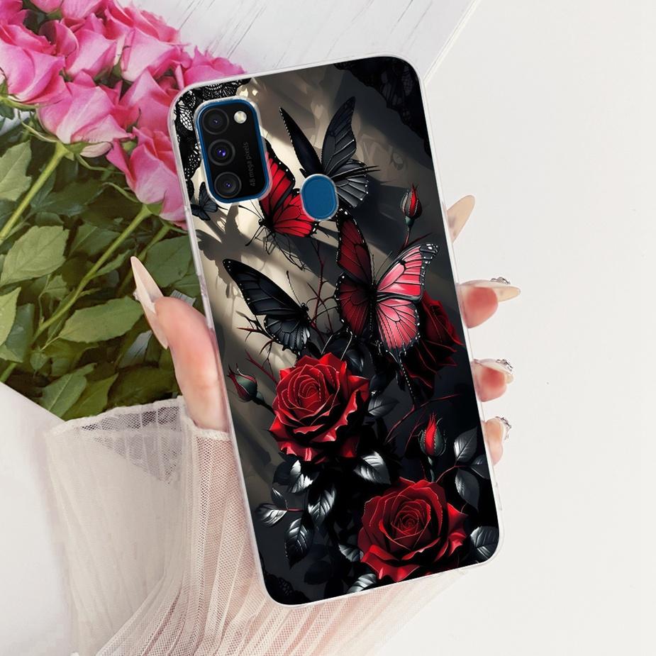 Чехол для Samsung Galaxy M21 SM-M215F Новый модный расписной чехол Мягкий силиконовый чехол для Samsung M21 2021 M 30 s Galaxy M30s Fundas