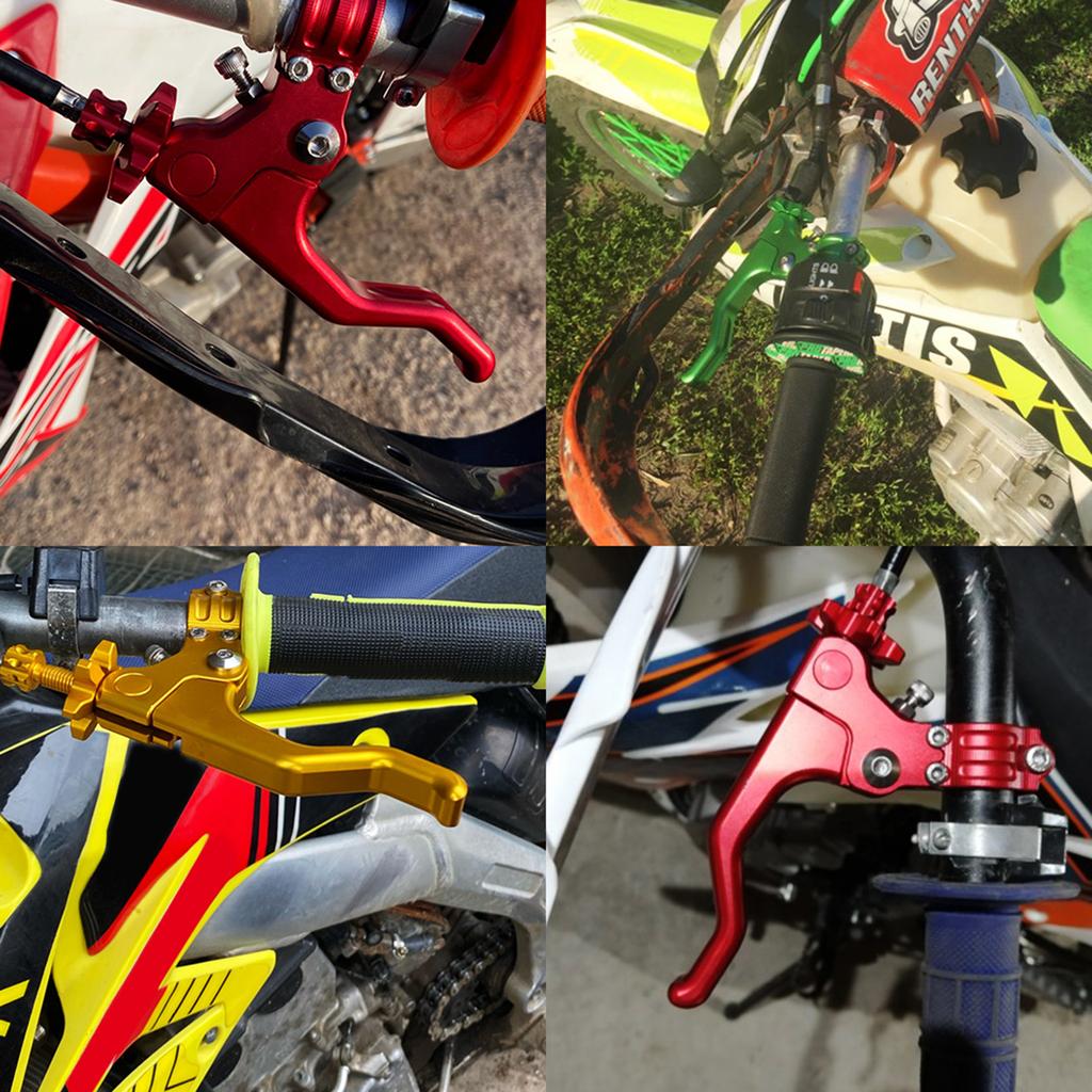 Universal Short Stunt Clutch Lever Fit Most Motorcycles with Cable Clutch 22mm 7/8" Easy Installation Motorbike Parts-