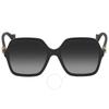 Grey Square Ladies Sunglasses Gg1072s 001 56