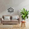1pc Lotus Metal Wall Art Elegant Room Decor | Perfect for Christmas Gifts & Home Decoration | Stylish Scene Wall Hanging Accent