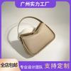 Leather Commuter Versatile Hand Carry Office Worker Niche Handbag Women's High-end Sense Bag Women's Messenger Dumpling Bag