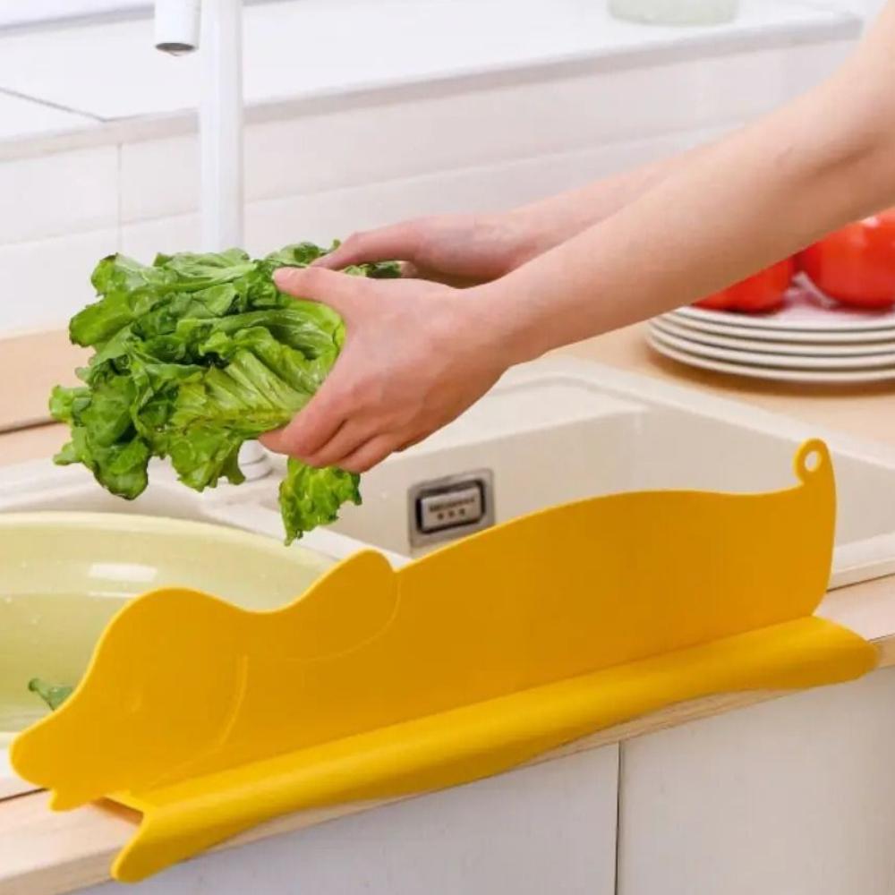 Защита от брызг в форме медведя/собаки для раковины, бытовая водонепроницаемая доска, кухонные принадлежности