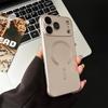 Безрамочный Магнитный Чехол Для iPhone 17 Air 16 15 14 Plus 13 12 11 Pro Max Plus Для Magsafe Защита Камеры Жесткая Задняя Крышка из Поликарбоната