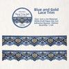 1Roll Vintage Lace Design PET Adhesive Tape Self-Adhesive Scrapbooking Tape  For Craft Projects
