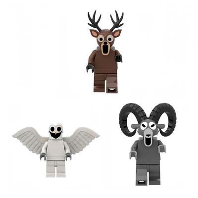 LIMANTY Конструктор Олень, 99 ночей леса, Кукла Roblox, Игрушка Олень Roblox, Рождество, Подарок на день рождения (Пакет из 3)