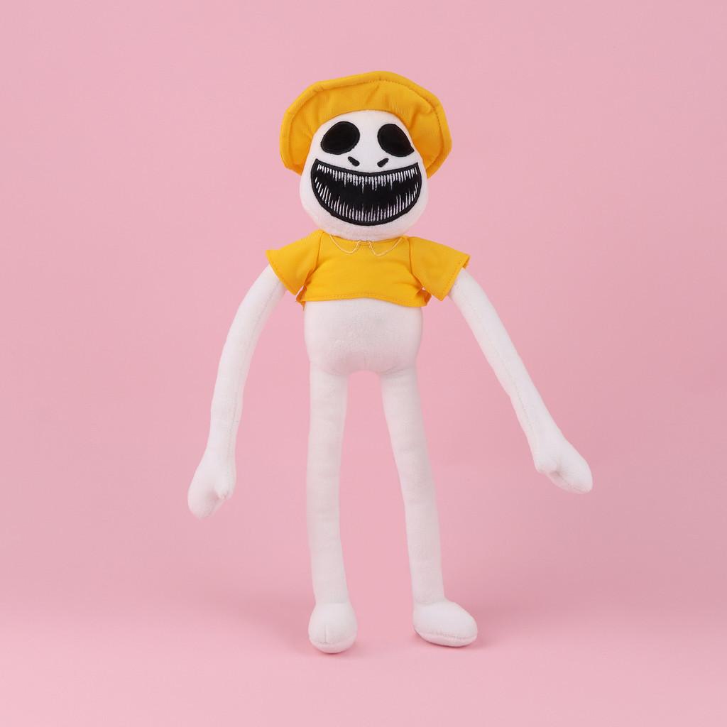 Zoonomaly Plush Odd Animal Park Stuffed Zoo Guard Doll Short Plush Cartoon Character Other Pp Cotton Customized White Yellow 48*7*40cm