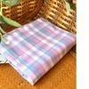 100x250cm 100% Cotton Plaid Fabric for Quilt Covers Pillowcases Curtain Sewing Washable Breathable Comfortable Textile Cloth