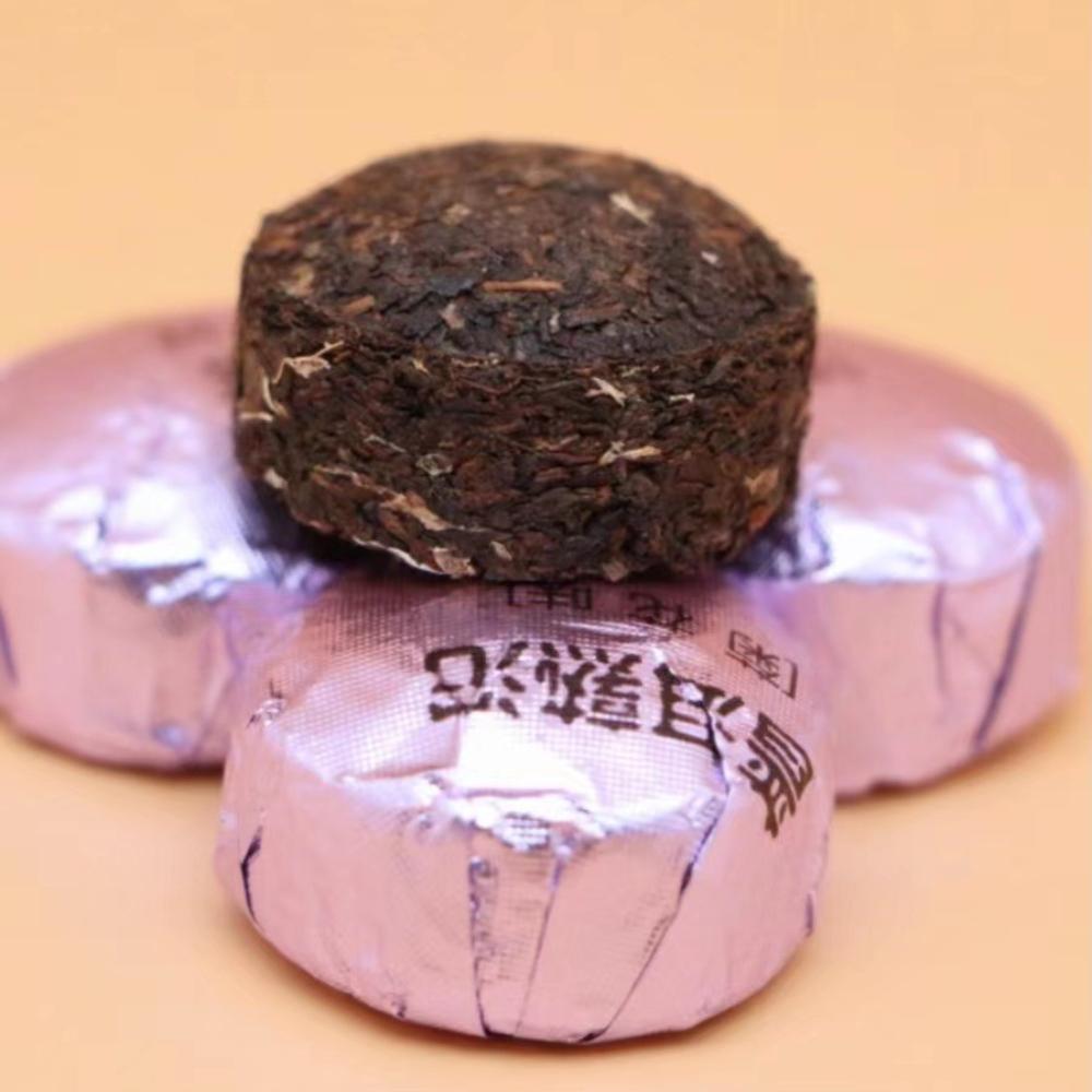 Юньнаньский пуэр, мини-чай сяотуо, лепешка со вкусом хризантемы, зрелый чай эрча, 500 г