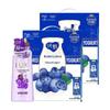 lux grape shower gel 400g + mengniu blueberry yogurt 200g x2