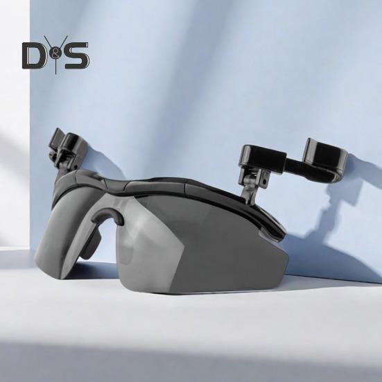 Солнцезащитные очки с поляризацией, регулируемые, с откидной крышкой, с защитой от ультрафиолета, для мужчин и женщин, для активного отдыха, походов, гольфа, рыбалки, езды на велосипеде, вождения, путешествий, шляпы, зажим