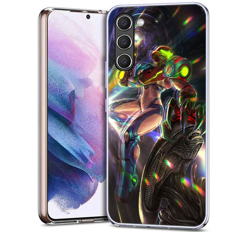 Game M-METROID Phone Case for Samsung A54 A14 A24 A34 A17 A37 A57 A55 A35 A25 A15 A13 A23 A33 A53 A07 A05S A04S A03 A73 Galaxy N