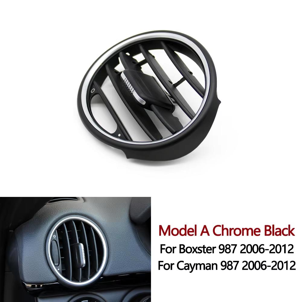 Car Front Dashboard Air Conditioning AC Vent Outlet Grille Cover Tab Slider Clips For Porsche Cayman Boxster 987 2006-2012 dty1