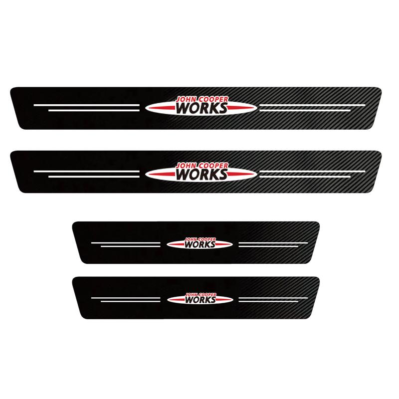 JYPK6 Carbon Fiber Car Bumper Door Guard Protection Stickers For BMW G80 G06 G07 G42 G14 G15 G16 F82 F20 F21 M4 M5 M8 F95 F9 F83 M2 M3