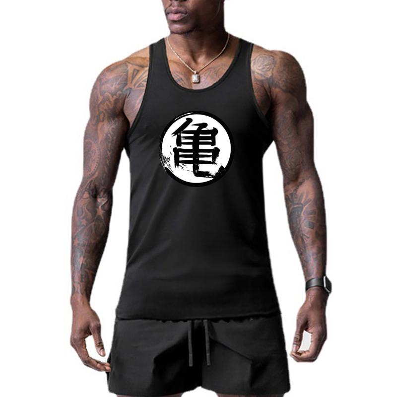 Muscleguys Новый бренд Облегающий мужской спортивный базовый слой для тренировок в зале Быстросохнущий Легкий для бодибилдинга Летняя дышащая майка